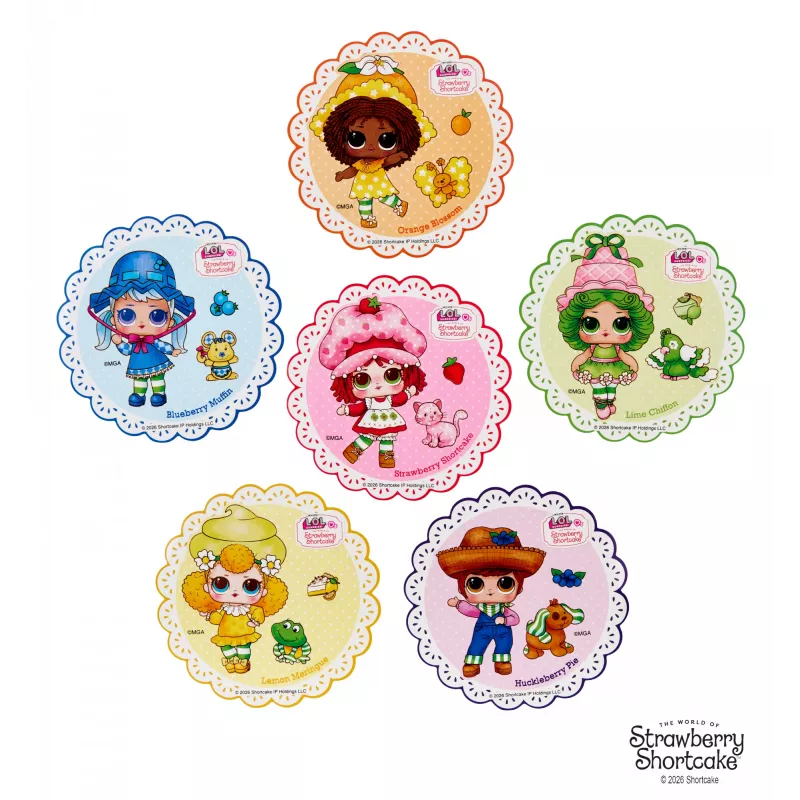 L.O.L. Surprise Loves Strawberry Shortcake Tots – Kolekcinės lėlytės su kvapais