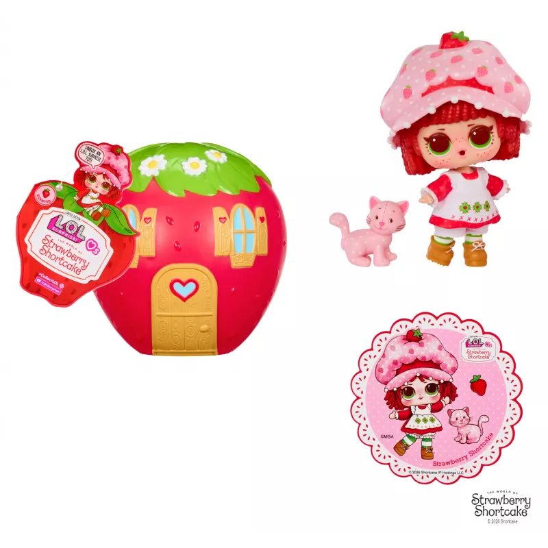 L.O.L. Surprise Loves Strawberry Shortcake Tots – Kolekcinės lėlytės su kvapais