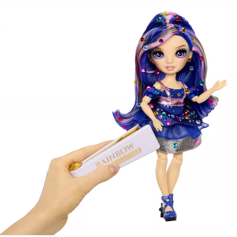 Rainbow High Be Dazzling mados lėlė – Genevieve Bleue (mėlyna)