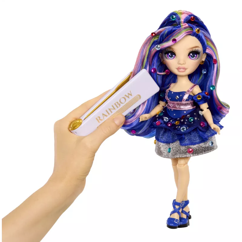 Rainbow High Be Dazzling mados lėlė – Genevieve Bleue (mėlyna)