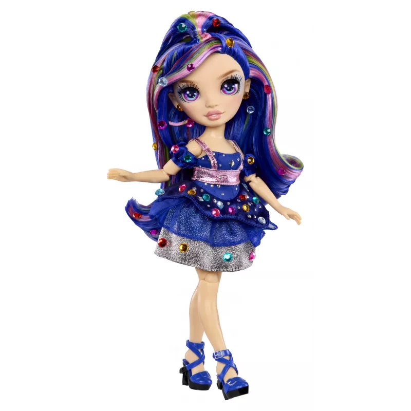 Rainbow High Be Dazzling mados lėlė – Genevieve Bleue (mėlyna)