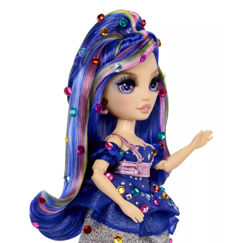Rainbow High Be Dazzling mados lėlė – Genevieve Bleue (mėlyna)