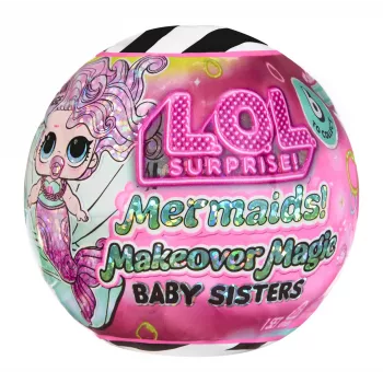 L.O.L. Surprise Mermaids Makeover Magic Baby Sisters lėlė