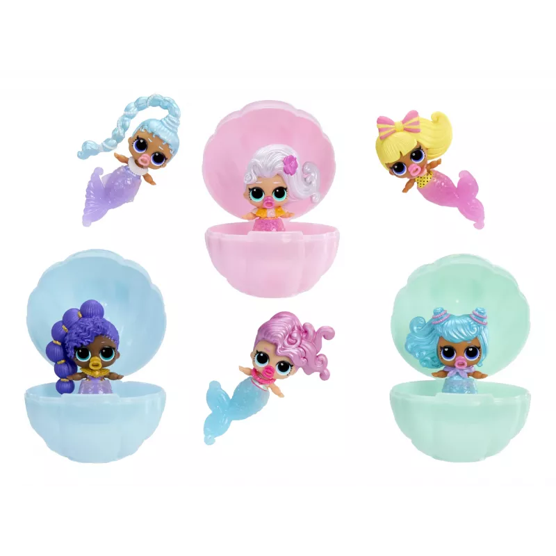 L.O.L. Surprise Mermaids Makeover Magic Baby Sisters lėlė