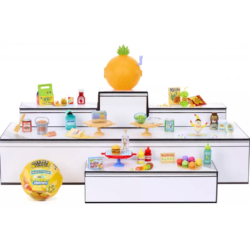 Miniverse Make It Mini SpongeBob SquarePants, 8 metų, įvairių spalvų