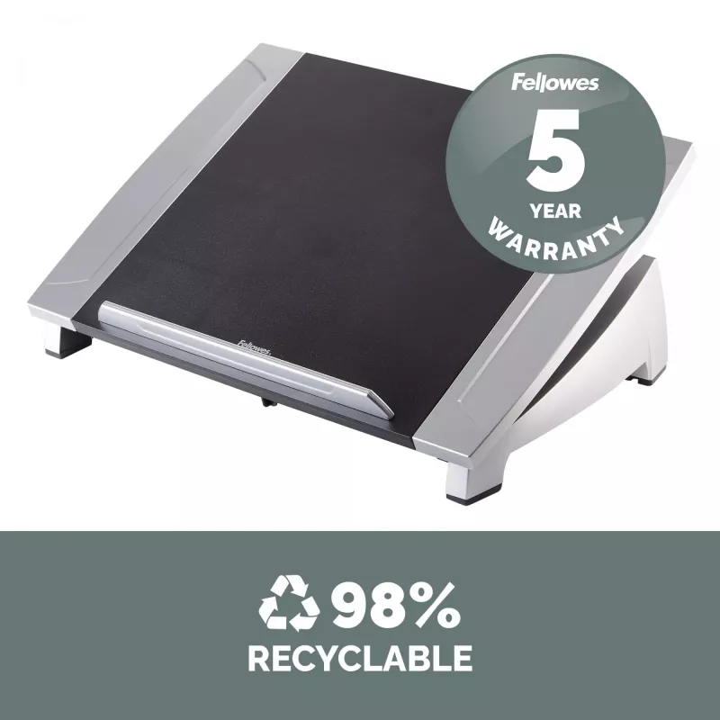 Fellowes Office Suites stovas nešiojamam kompiuteriui, juodas, 43,2 cm (17 colių), 5 kg, 140 - 190 mm, 382 mm, 290 mm
