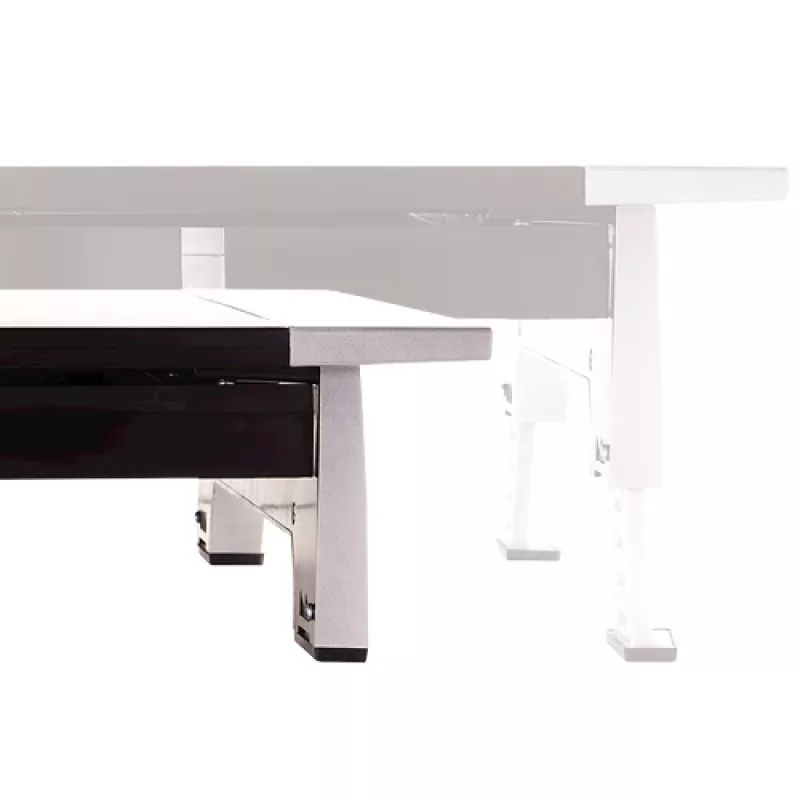 Fellowes kompiuterio monitoriaus stovas su 5 aukščio reguliavimo padėtimis - Office Suites monitoriaus pakėlimo stovas su laikymo lentyna - ergonomiškas reguliuojamas monitoriaus stovas - maks. svoris 36 kg / maks. dydis 28 coliai - grafitas