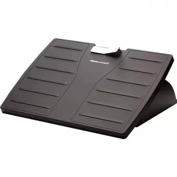 Fellowes Office Suites reguliuojamas pakojis po stalu – ergonomiškas pakojis su 3 aukščio padėtimis ir antibakterine technologija, juodas