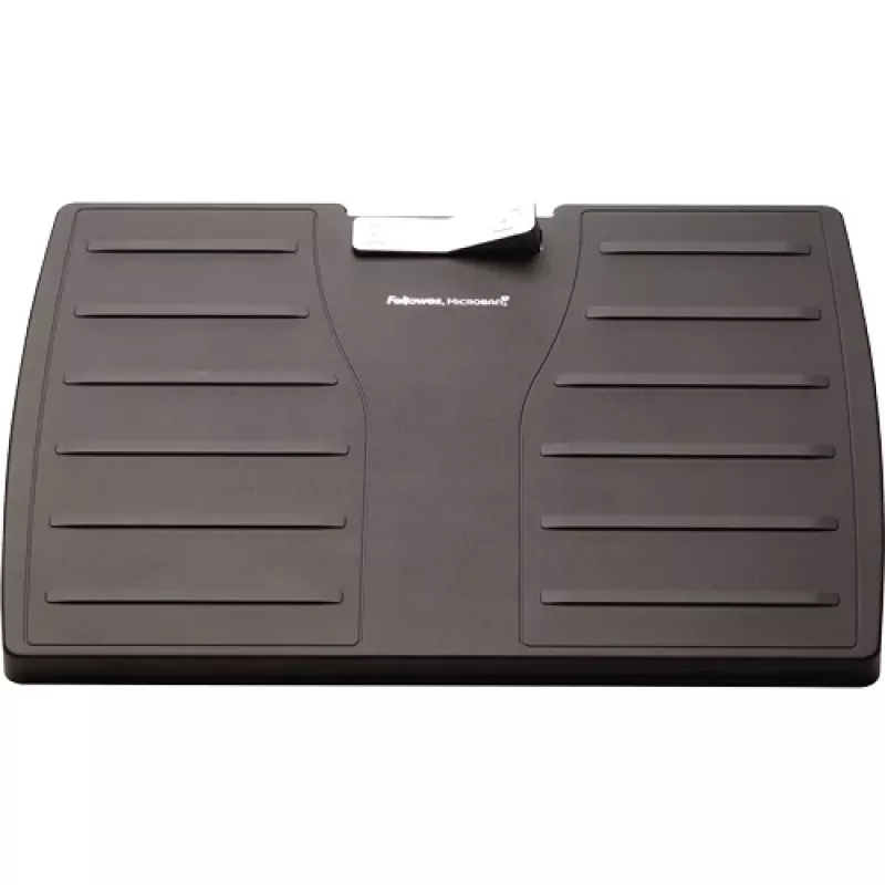 Fellowes Office Suites reguliuojamas pakojis po stalu – ergonomiškas pakojis su 3 aukščio padėtimis ir antibakterine technologija, juodas