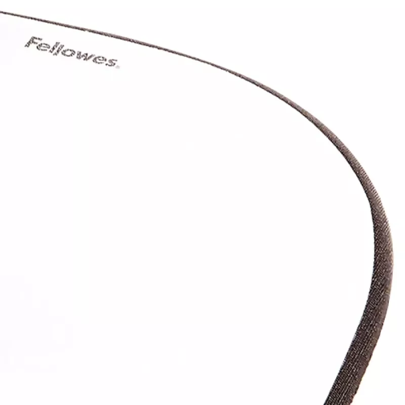 Fellowes pelės kilimėlis su riešo atrama – Memory Foam, ergonomiškas, sidabrinis