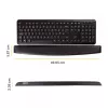 Fellowes 9178201 klaviatūros riešo atrama – Memory Foam ergonominė riešo atrama kompiuteriui, nešiojamam kompiuteriui, darbui namuose – juoda