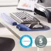 Fellowes 9178401 riešo atrama gelinė, poliuretanas, mėlyna