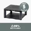 Fellowes Premium Monitor Riser Graphite, laisvai pastatomas, 36 kg, 53,3 cm (21 inch), aukščio reguliavimas, grafitas