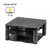 Fellowes Premium Monitor Riser Plus su 3 aukščio reguliavimais, kabelių valdymu, iki 21 colio/36 kg, grafito spalvos