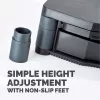 Fellowes Premium Monitor Riser Plus su 3 aukščio reguliavimais, kabelių valdymu, iki 21 colio/36 kg, grafito spalvos