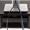 Fellowes Premium Monitor Riser Plus su 3 aukščio reguliavimais, kabelių valdymu, iki 21 colio/36 kg, grafito spalvos