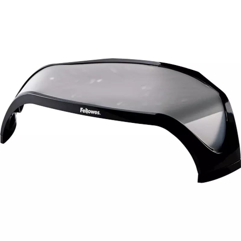 Fellowes kompiuterio monitoriaus stovas su 3 aukščio reguliavimais - Smart Suites monitoriaus pakėlimo stovas - ergonomiškas reguliuojamas monitoriaus stovas - maks. svoris 10 kg / maks. dydis 21 colis - juoda