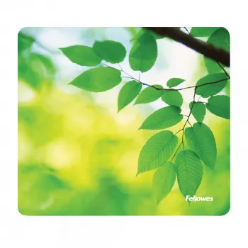 Fellowes Earth Series pelėdėlis Leaves, žalias, plastikas, guma, neslystantis pagrindas