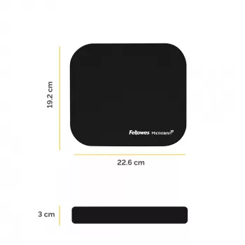 Pelėdos kilimėlis Fellowes 5933907 juodas