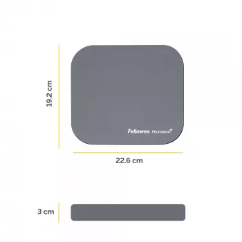 Pelėdos kilimėlis Fellowes 5934005 sidabrinis