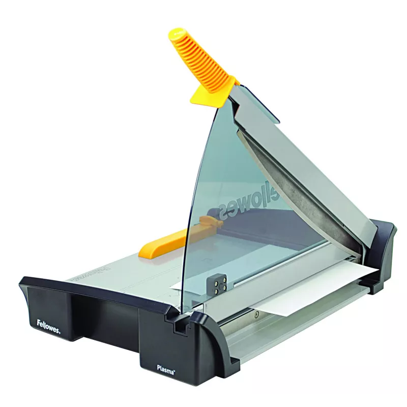 Popieriaus pjaustytuvas Fellowes Plasma A3/180 – pjovimo ilgis 46 cm, talpa 40 lapų, grafitas/sidabras/geltona