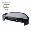 Fellowes Smart Suites Monitor Riser Plus – ergonomiškas reguliuojamo aukščio monitoriaus stovas, juodas