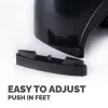 Fellowes Smart Suites Monitor Riser Plus – ergonomiškas reguliuojamo aukščio monitoriaus stovas, juodas
