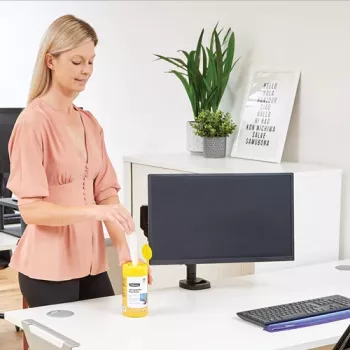 Fellowes 100 Screen Cleaning – 100 vnt. drėgnų servetėlių ekranų ir įrangos valymui, LCD/TFT/Plasma, 82x82x170 mm