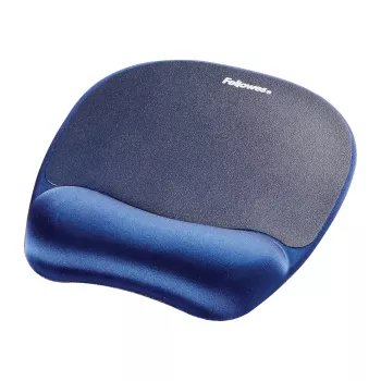 Pelės kilimėlis su riešo atrama Fellowes Memory Foam Mouse Pad/Wrist Rest Sapphire