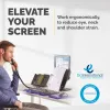 Fellowes Professional Series Laptop Workstation, juoda, metalinė, 85–245 mm