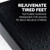Fellowes Professional Series pėdų atrama su masažiniu paviršiumi, juoda