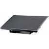 Fellowes Professional Series reguliuojamas pakojis po stalu - ergonomiškas pakojis su 3 aukščio padėtimis ir neslystančiu paviršiumi - juodas