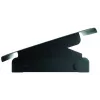 Fellowes Professional Series reguliuojamas pakojis po stalu - ergonomiškas pakojis su 3 aukščio padėtimis ir neslystančiu paviršiumi - juodas