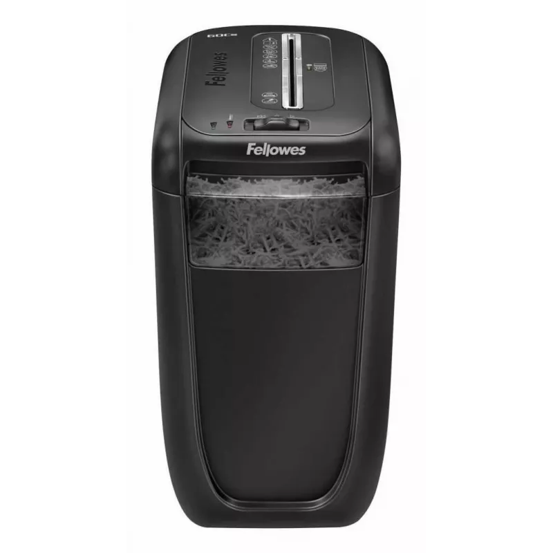 Fellowes 60Cs popieriaus smulkintuvas kryžminis pjovimas 72 dB 23 cm Juoda