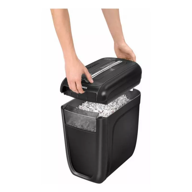 Fellowes 60Cs popieriaus smulkintuvas kryžminis pjovimas 72 dB 23 cm Juoda