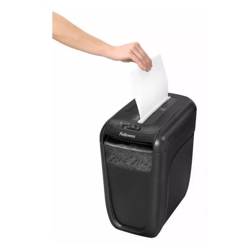 Fellowes 60Cs popieriaus smulkintuvas kryžminis pjovimas 72 dB 23 cm Juoda