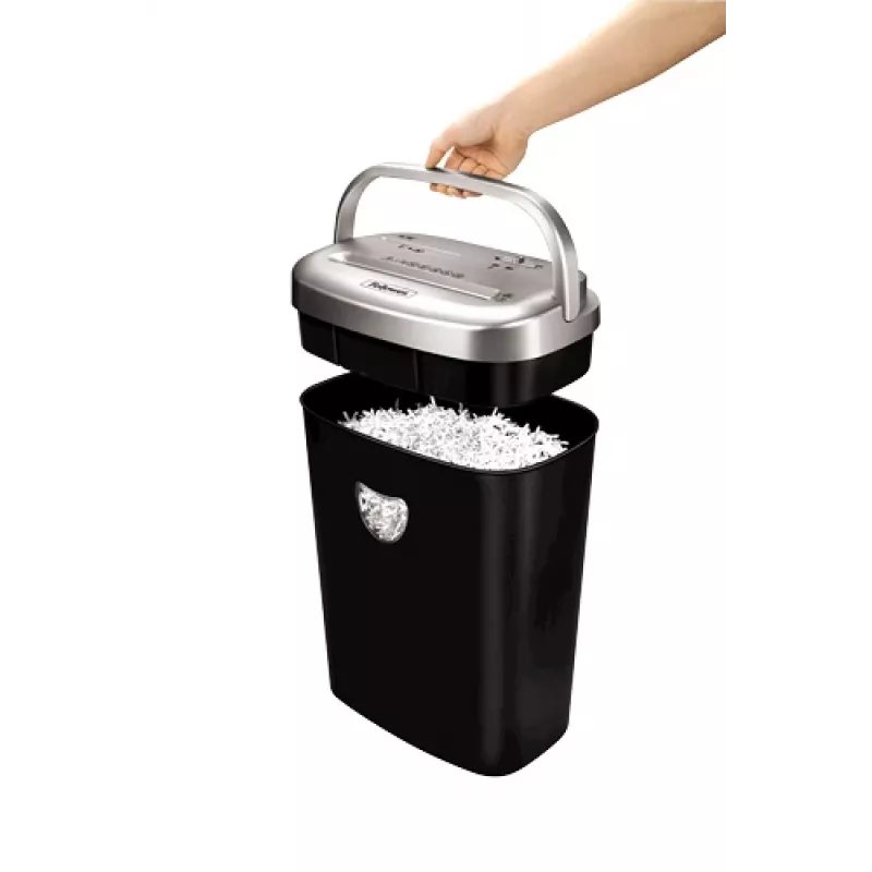 Fellowes 53C popieriaus smulkintuvas, kryžminis smulkinimas, 22 cm, juodas