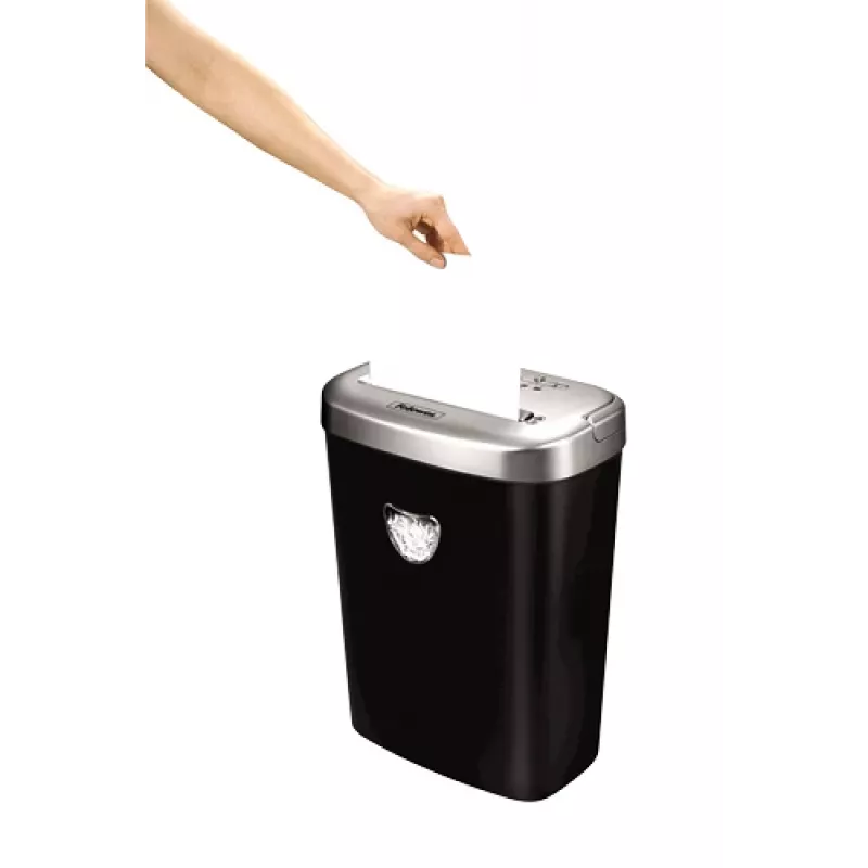 Fellowes 53C popieriaus smulkintuvas, kryžminis smulkinimas, 22 cm, juodas