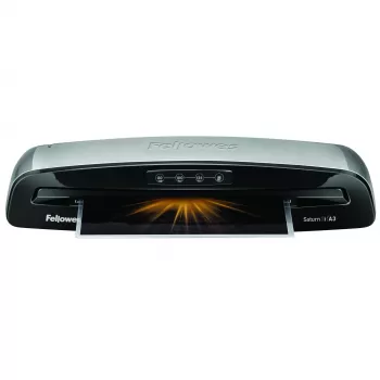 Fellowes Saturn 3i šalto/karšto laminavimo aparatas 300 mm/min juodas, sidabrinis