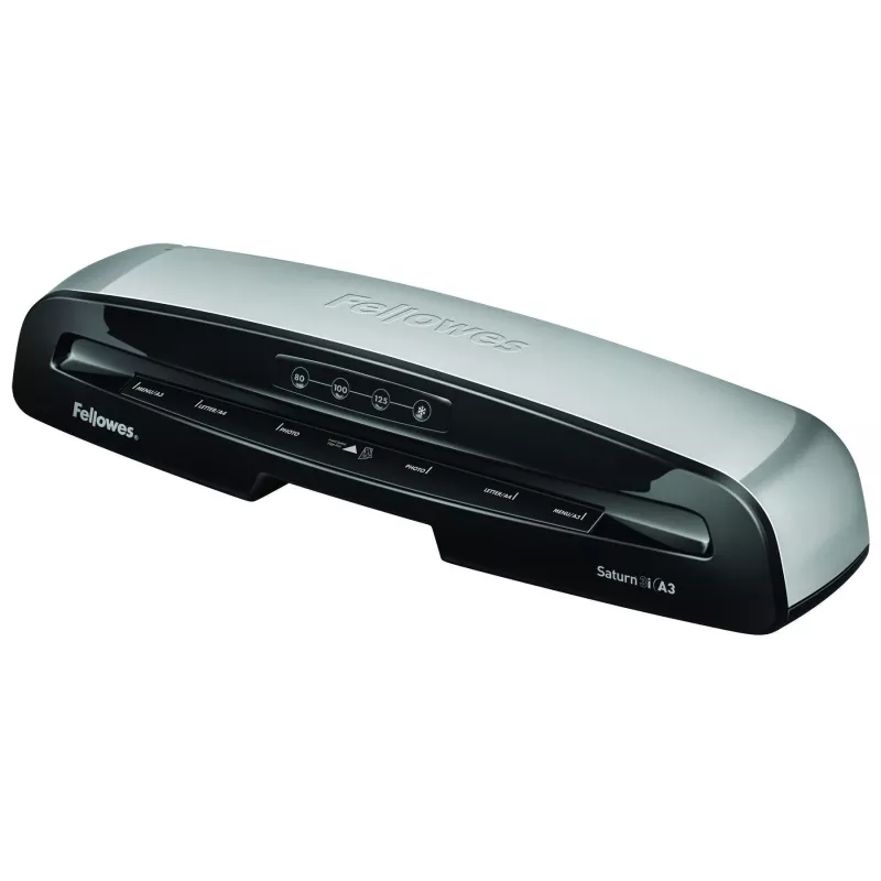 Fellowes Saturn 3i šalto/karšto laminavimo aparatas 300 mm/min juodas, sidabrinis