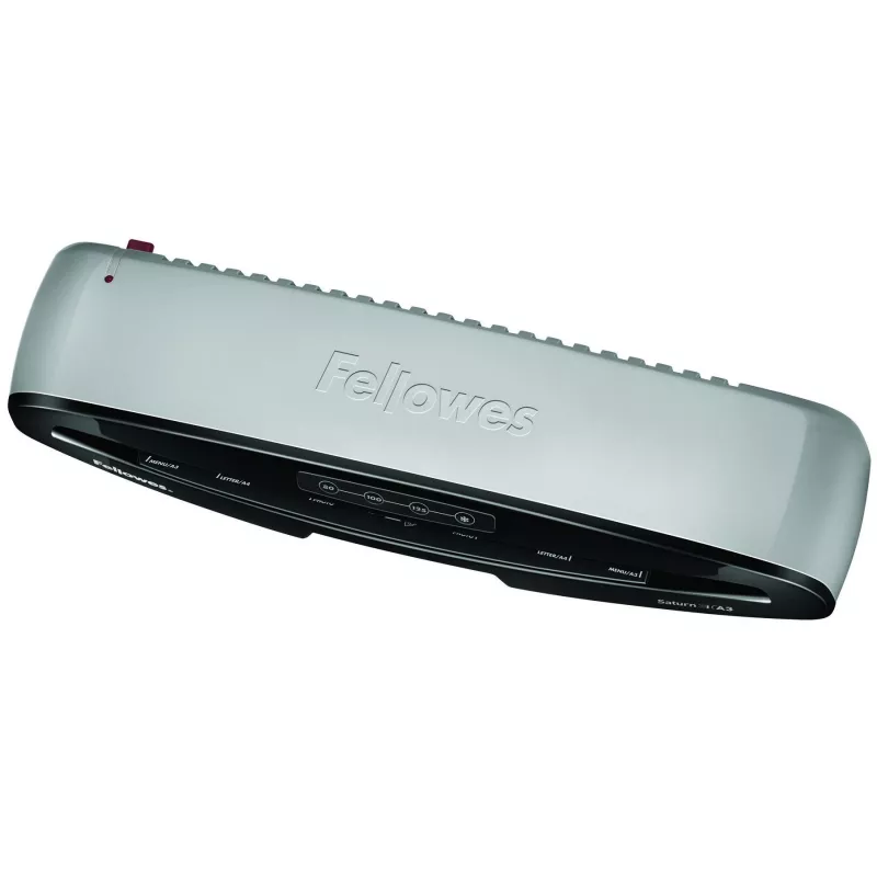 Fellowes Saturn 3i šalto/karšto laminavimo aparatas 300 mm/min juodas, sidabrinis