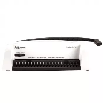 Fellowes Starlet 2+ segtuvas su 2 žiedais, pilkas/baltas