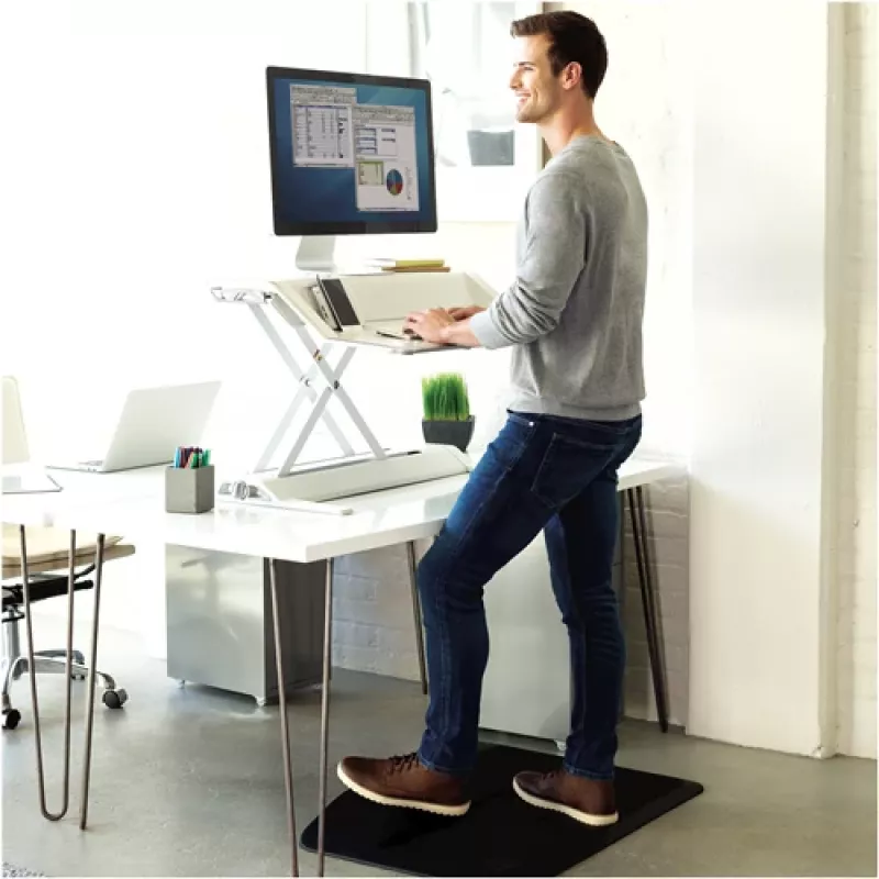 Fellowes Anti Fatigue Standing Mat ActiveFusion ergonominis stovimas kilimėlis, H8,9 x W95,5 x D61 cm, juodas