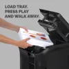 Fellowes AutoMax 350C automatinis popieriaus smulkintuvas, 350 lapų, kryžminis pjovimas, 4x38 mm, P4, 68 l krepšelis