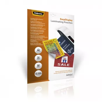 Fellowes 5601703 laminavimo maišeliai A4 25 vnt.