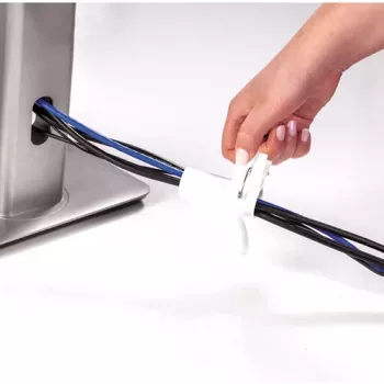 Fellowes CableZip lankstus kabelių kanalas grindims, baltas, 1 vnt.