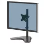 Fellowes Seasa laisvai pastatomas monitoriaus laikiklis vienam ekranui, iki 8 kg / 32 colių, ergonomiškas, reguliuojamas, pakreipimas 45°, pasukimas 120°, sukimas 360°, VESA 75x75/100x100, juodas