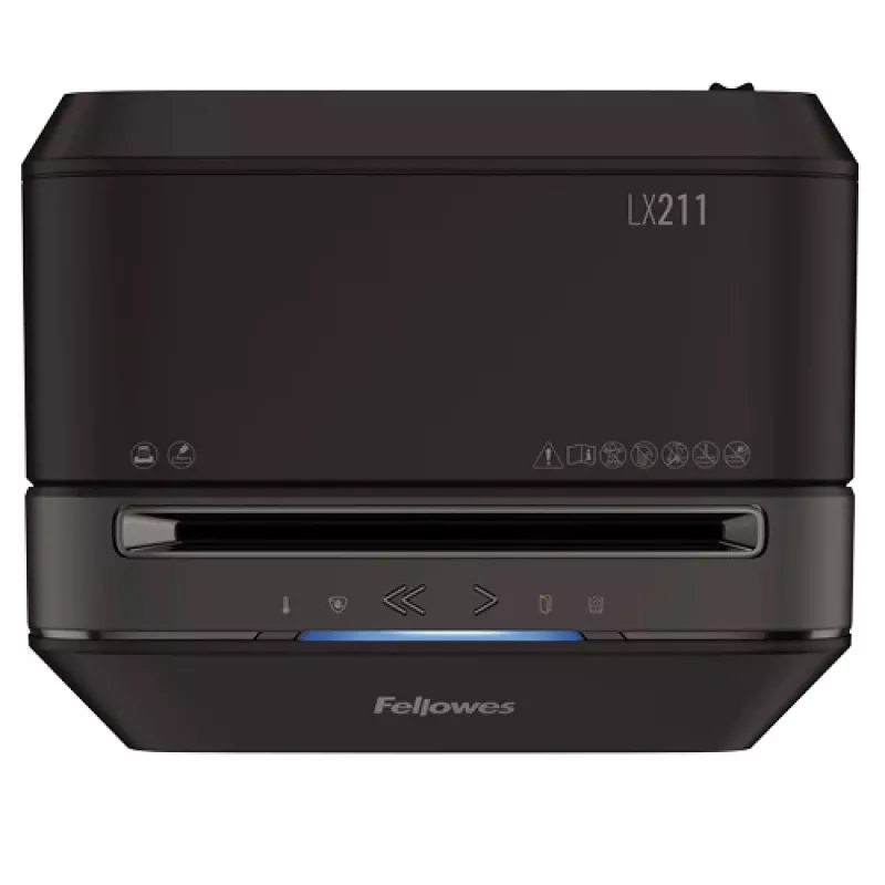 Fellowes LX Series Powershred LX211 mikropjovimo popieriaus smulkintuvas, juodas