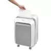 Fellowes LX Series Powershred LX21 mikrokapojimo popieriaus smulkintuvas, pilka/balta
