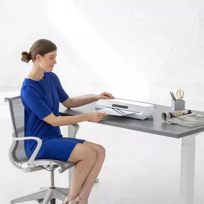 Fellowes Amaris A3 šaltojo laminavimo aparatas 780 mm/min Pilka, Balta